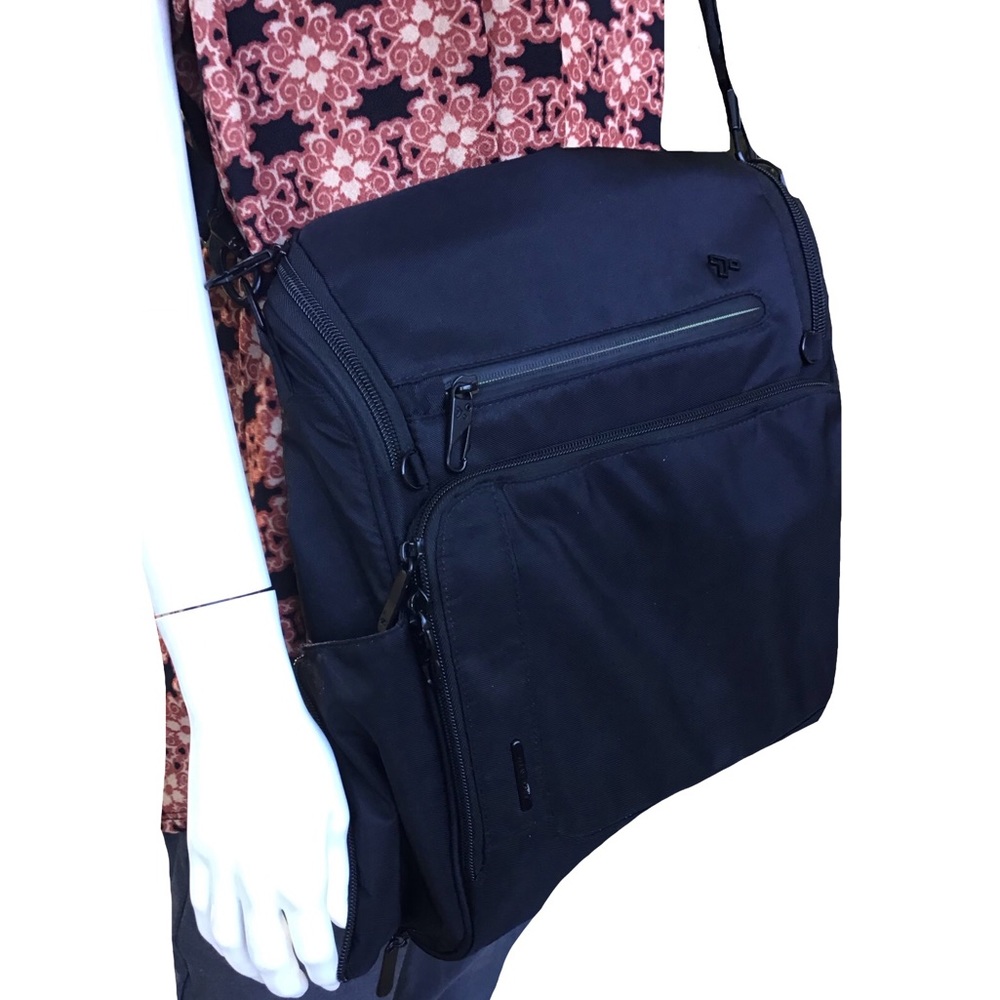 ❣️2X HP❣️Travelon Anti-Theft Tablet Messenger Bag - Picture 3 of 10